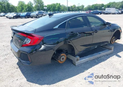 2019 Honda Civic Si из США, поврежденный, VIN 2HGFC1E5XKH701463